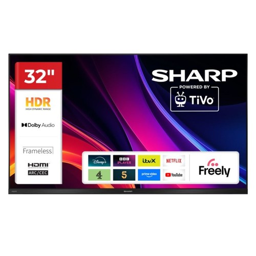 Sharp 32he2045k frameless hdmi - frameless,