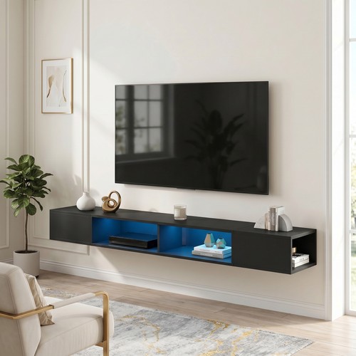 Homcom stand with rgb - tv,