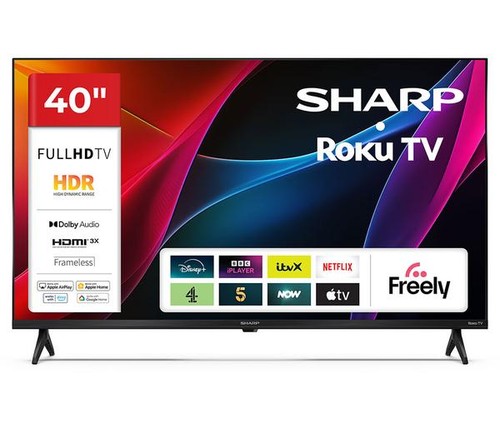 Sharp 40hd2125k roku full - sharp,